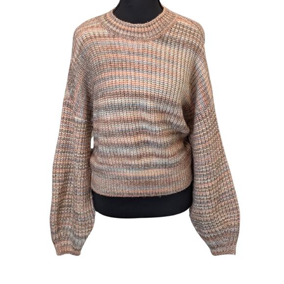 Altar'd State Cozy Crewneck Chunky Knit Sweater | Women's S - Picture 1 of 7